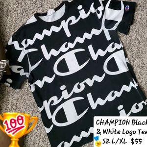 CHAMPION LOGO TEE SZ XL